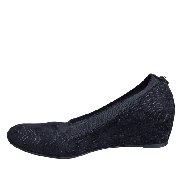 Stuart Weitzman Black Wedge Heels - Picture 8 of 15